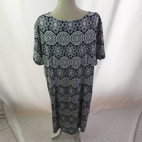 Perceptions Short Sleeve Print Faux-Jacket Dress - Picture 5 of 16